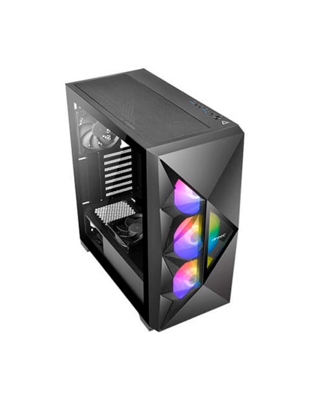 CASE ANTEC DF800 FLUX BLACK ARGB SIN FUENTE VIDRIO TEMPLADO USB 3.0 (0-761345-80081-5)