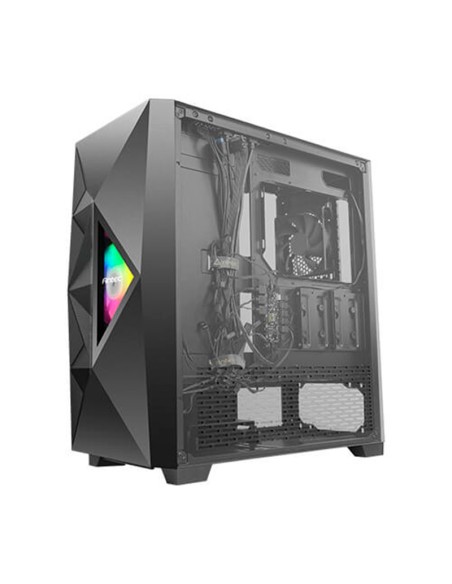 CASE ANTEC DF800 FLUX BLACK ARGB SIN FUENTE VIDRIO TEMPLADO USB 3.0 (0-761345-80081-5)