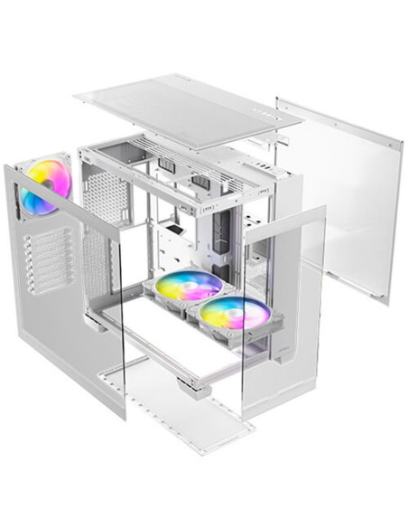 CASE ANTEC CONSTELLATION C8 WHITE ( 0-761345-10028-1 ) S/FUENTE | LED-ARGB
