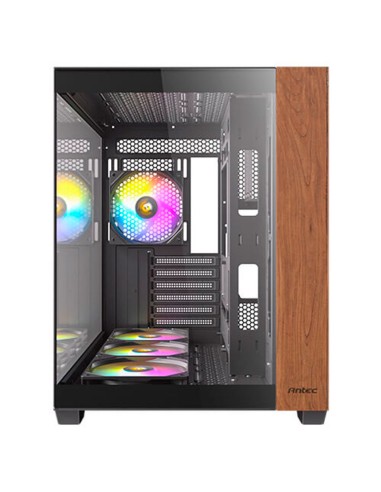 CASE GAMER ANTEC CX800 WOOD ARGB BLACK S/FUENTE...