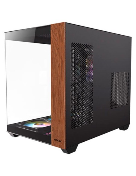 CASE GAMER ANTEC CX800 WOOD ARGB BLACK S/FUENTE | VIDRIO TEMPLADO ( 0-761345-10137-0 )