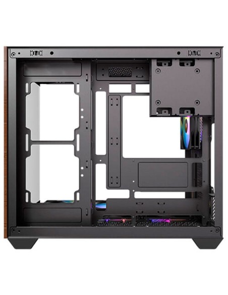CASE GAMER ANTEC CX800 WOOD ARGB BLACK S/FUENTE | VIDRIO TEMPLADO ( 0-761345-10137-0 )
