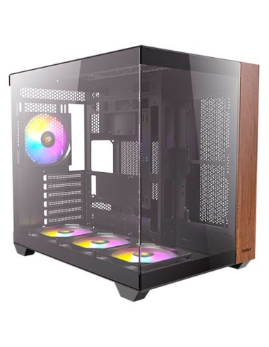 CASE GAMER ANTEC CX800 WOOD ARGB BLACK S/FUENTE...