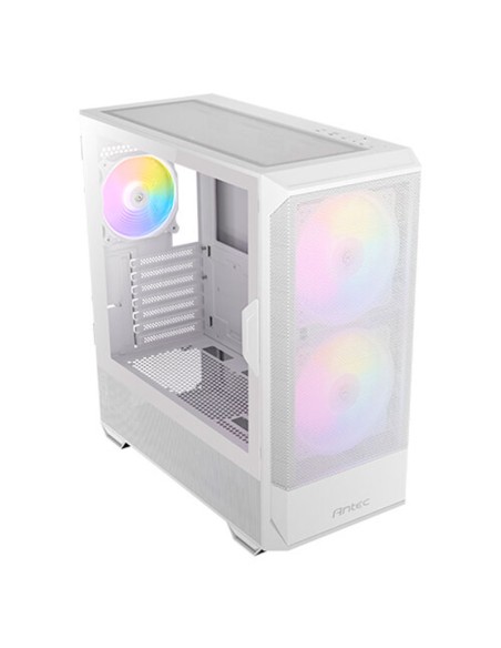 CASE GAMER ANTEC NX416L WHITE ( 0-761345-10016-8 ) S/FUENTE | VIDRIO TEMPLADO | LED-ARGB