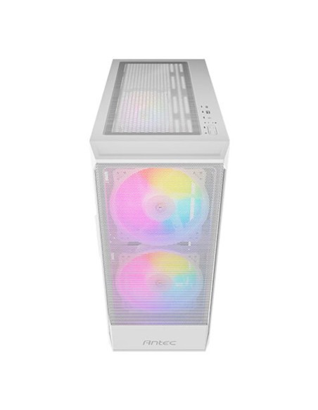 CASE GAMER ANTEC NX416L WHITE ( 0-761345-10016-8 ) S/FUENTE | VIDRIO TEMPLADO | LED-ARGB