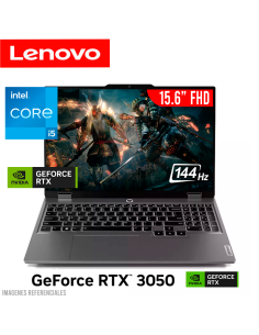 LAPTOP GAMER LENOVO LOQ 15IAX9 I5-12450HX 16GB DDR5 512GB...