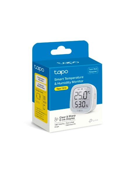SENSOR INTELIGENTE DE TEMPERATURA Y HUMEDAD TP-LINK TAPO T315 (0184500926)