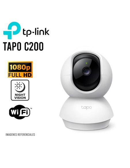 CAMARA DE SEGURIDAD TP-LINK TAPO C200 WIFI INTERIOR 1080P