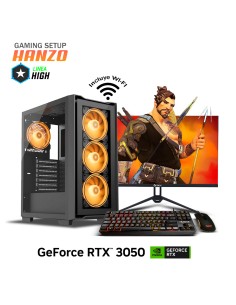 COMPUTADORA GAMER HANZO INTEL I3 13100F 16GB 500GB SSD...