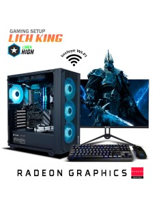 COMPUTADORA GAMER LICH KING RYZEN 7-5700G 16GB 500GB SSD...