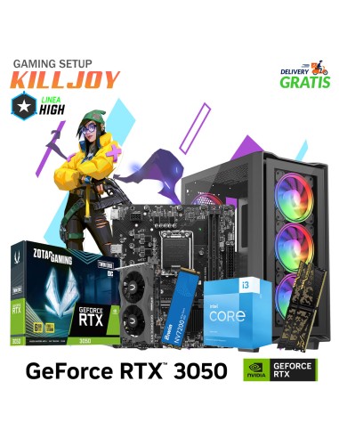 PC GAMER KILLJOY INTEL I3-13100F 16GB 500GB SSD...