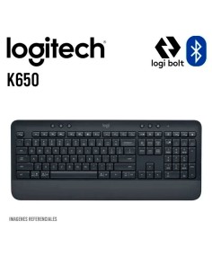 TECLADO LOGITECH K650 (920-010910) WIRELESS| BLUETOOTH| SP