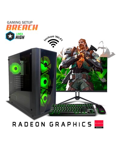 COMPUTADORA GAMER BREACH RYZEN 7-8700G 16GB...
