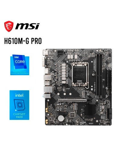 MAINBOARD MSI H610M-G PRO DDR5 ( 911-7D46-234 )...