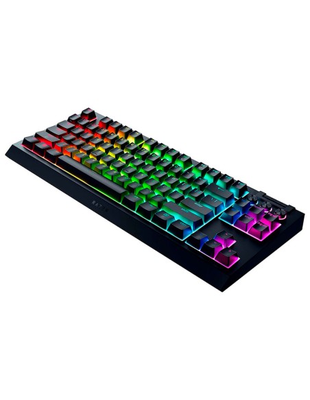 TECLADO GAMER RAZER BLACKWIDOW V4 TENKEYLESS HYPERSPEED (RZ03-05480600-R311) WIRELEES- SWITCH NARANJA
