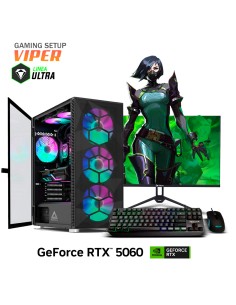 PC GAMER VIPER RYZEN 5 8400F 16GB 500GB SSD GEFORCE RTX...