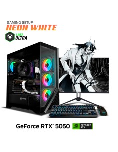 PC GAMER NEON WHITE ULTRA 5-225 16GB 1TB SSD GEFORCE RTX...