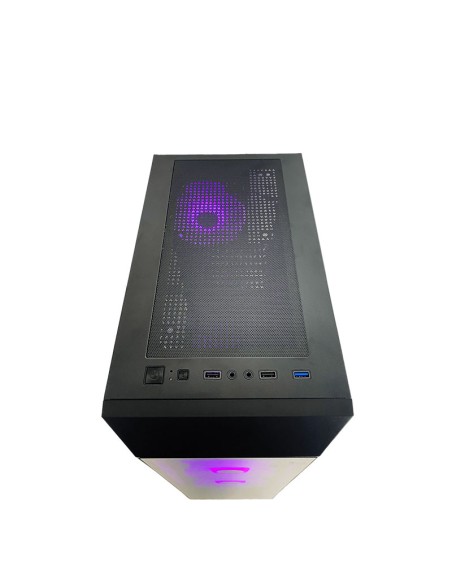 CASE GAMER HALION TORNADO 06 VIDRIO TEMPLADO| 600W| 3 LED-ARGB