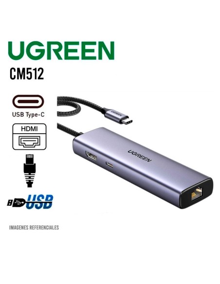 HUB USB-C UGREEN CM512
