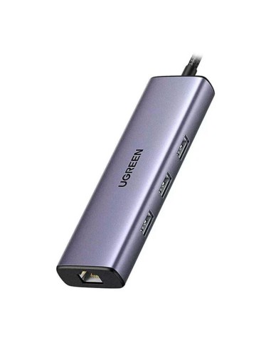 HUB USB-C UGREEN CM512 6 EN 1 (15598) 1X HDMI-...