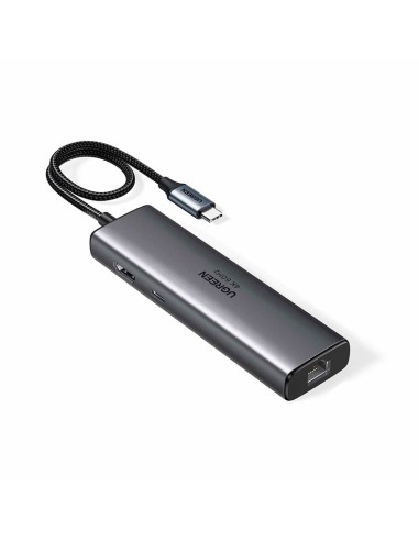 HUB USB-C UGREEN CM512 6 EN 1| 1X HDMI 1X USB-C...