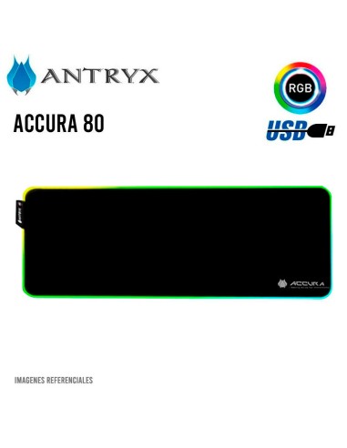 PAD MOUSE ANTRYX ACCURA 80 (AMP-5100RGB)...