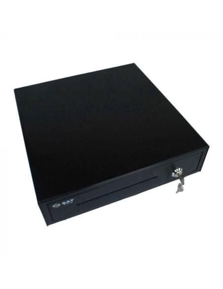 GAVETA DE DINERO SAT 119/ 4 COMPARTIMIENTOS PARA BILLETES, 5 PARA MONEDAS INTERFAZ RJ11 (SAT 119)