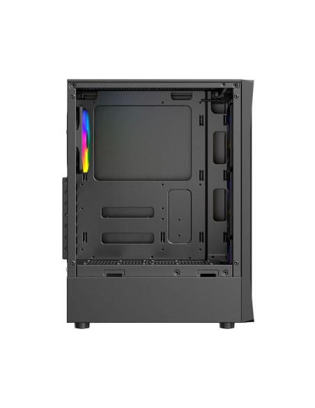 CASE GAMER HALION DATAONE ZIGMA G03 VIDRIO TEMPLADO| S/FUENTE| 4 LED-RGB