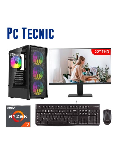 COMPUTADORA TECNIC AMD RYZEN 7 5700G 16GB 512GB...