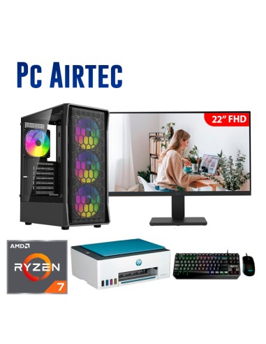 COMPUTADORA AIRTEC RYZEN 7-5700G 16GB 500GB SSD...