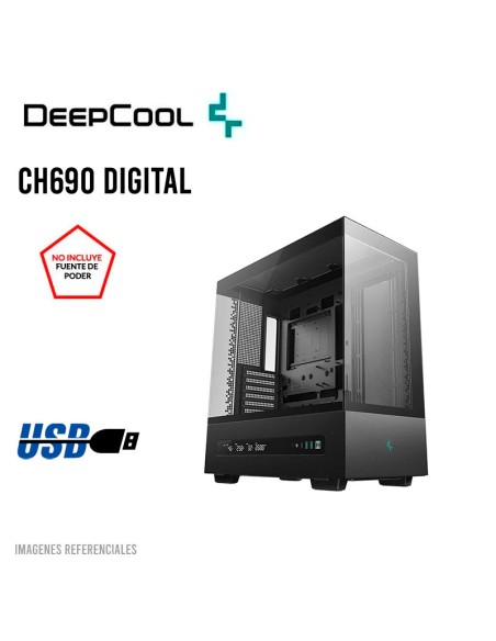 CASE DEEPCOOL CH690 DIGITAL