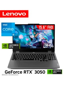 LAPTOP GAMER LENOVO LOQ 15IAX9  I5-12450HX 8GB DDR5 512GB...