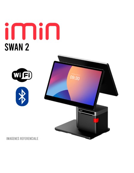 ALL IN ONE IMIN SWAN 2 OCTA-CORE 4GB 64GB ROM 15.6" ANDROID 13 (I24D03-DS2-25) IMPRESORA