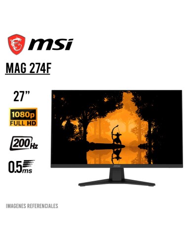 MONITOR MSI 27" ( MAG 274F) RAPID IPS| 200HZ/...