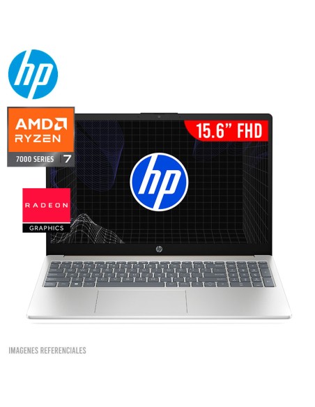 LAPTOP HP 15-FC0275LA RYZEN 7-7730U 16GB 512GB SSD 15.6" FHD FREEDOS ( B9TR3LA-ABM )