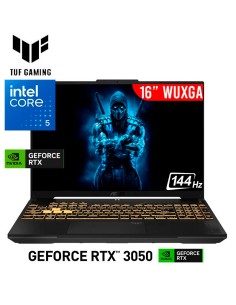 LAPTOP GAMER ASUS TUF FX607VJ-RL016 5-210H 8GB 512GB SSD...