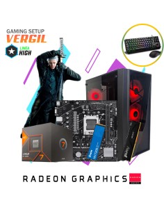 SETUP GAMER VERGIL RYZEN 7-8700G 16GB 500GB SSD + KIT RAPTOR