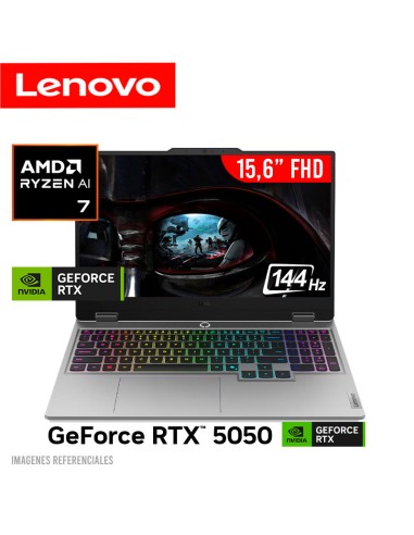LAPTOP GAMER LENOVO LOQ 15AHP10 RYZEN 7-250...
