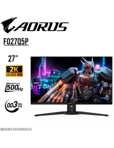 MONITOR GAMER GIGABYTE AORUS F027Q5P 27 2K QHD 500HZ...