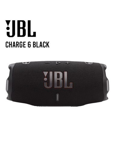 PARLANTE JBL CHARGE 6 BLUETOOTH | BLACK