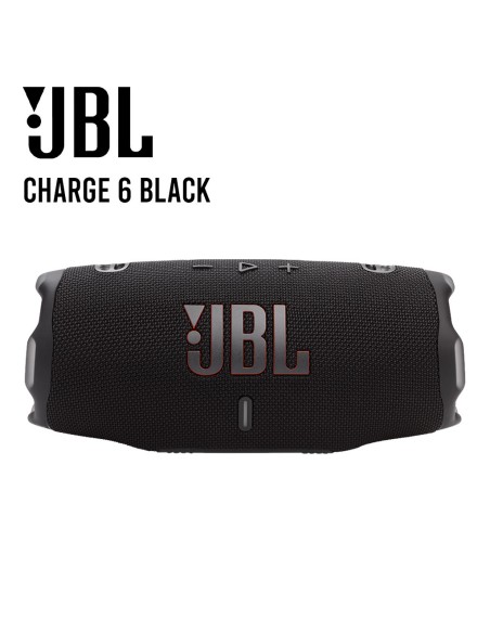 PARLANTE JBL CHARGE 6 BLUETOOTH | BLACK