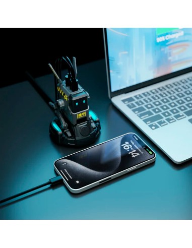 CARGADOR GRAVASTAR ALPHA 65 ( A65-GRY ) 65W GAN...