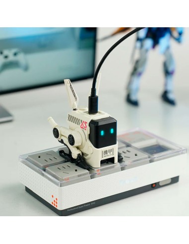 CARGADOR GRAVASTAR ALPHA 65 ( A65-WHT ) 65W GAN...