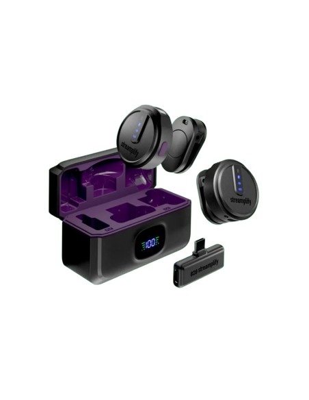 MICROFONO STREAMPLIFY MIC GO-48 INALAMBRICO | BLACK