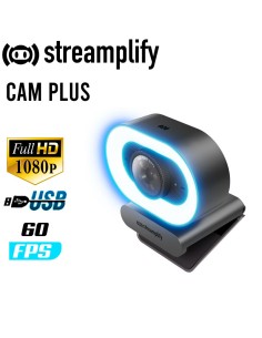 CAMARA WEB STREAMPLIFY CAM PLUS ( CAM-PLUS-FHD-2M60-BK )...