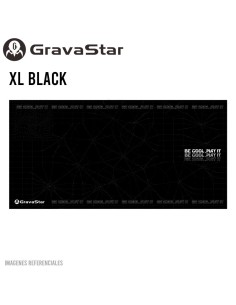 PAD MOUSE GRAVASTAR XL ( GSA8-MPD-R-BLK ) 800X400MM | BLACK