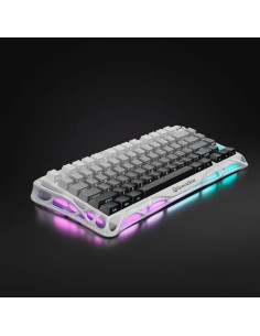 TECLADO GAMER GRAVASTAR MERCURY K1 (GSK1-GWHT) WIRELESS-... 2