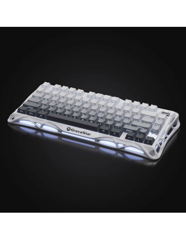 TECLADO GAMER GRAVASTAR MERCURY K1 (GSK1-GWHT)...