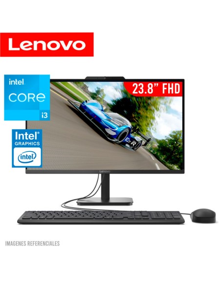 ALL IN ONE LENOVO V100 INTEL CORE I3-N305 8GB DDR4 512GB SSD 23.8" FHD FREEDOS ( 13BE004ALD  )