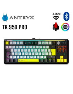 TECLADO GAMER ANTRYX TK 950 PRO (ATK-950PKGRE-SP)...